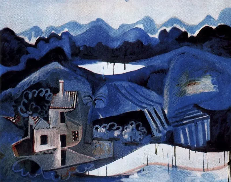 Paesaggio a Mougins, 1963
